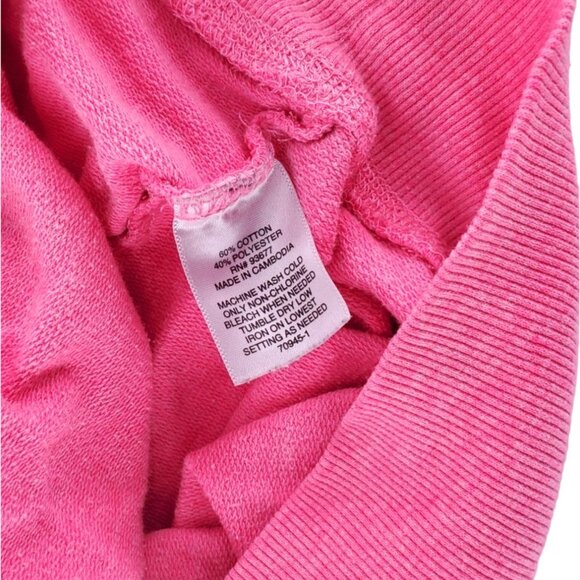 Xersion S Performancewear Neon Pink Activewear Long Sleeve Barbiecore Sweatshirt - Picture 7 of 11
